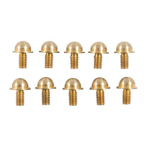 Le Kit de Visée pour Fusil "C" de Brownells offre des perles à épaules pour un montage facile, un large choix de tailles en laiton et acier inoxydable.