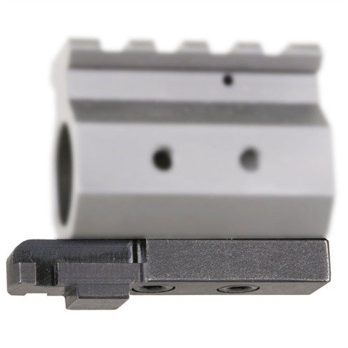 Le Modular Gas Block Lug de Brownells te permet d'installer facilement un bayonet ou un bipied sur ton AR-15, tout en offrant une personnalisation optimale.