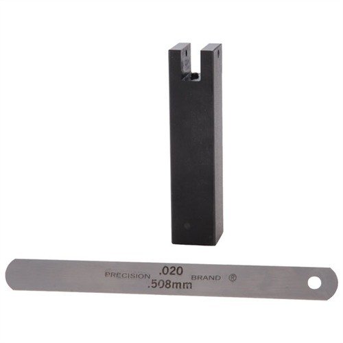 Le 1911 Sear Stoning Fixture de Brownells est un outil facile à utiliser qui t'aide à ajuster l'angle de la sear pour un tir parfait et sans jeu.