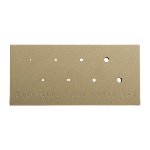 Les ALIGNMENT & PUSH PUNCHES de Brownells offrent un alignement précis, une prise ergonomique et une grande polyvalence pour faciliter l'assemblage et le démontage.