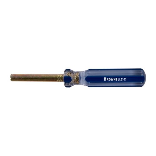 Le Brownells Enhanced Front Sight Tool pour Glock® facilite le changement de vis avec sa grande poignée confortable et un embout hexagonal adapté, évitant ainsi d'endommager les vis.