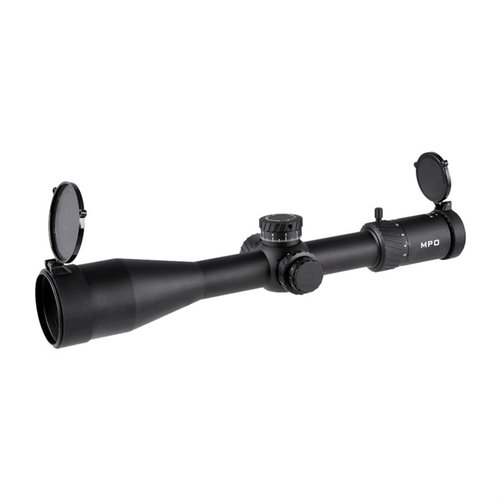 Le Brownells 5-25x56mm MPO offre une clarté d'image exceptionnelle, un réticule N-OMR® pour viser facilement et des réglages rapides en MRAD.