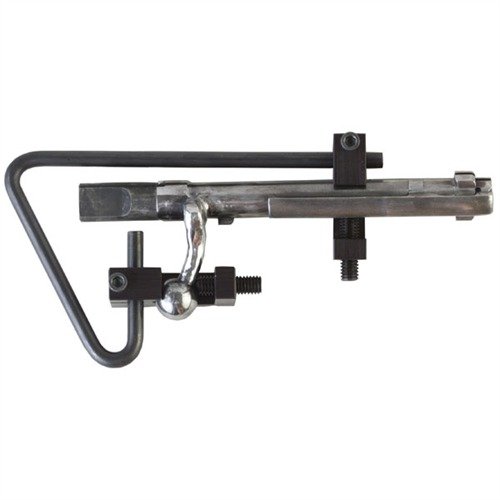 Le BOLT WELDING JIG aligne et maintient fermement les boulons et poignées pour le soudage, simplifiant ton travail de gunsmith et évitant les erreurs.