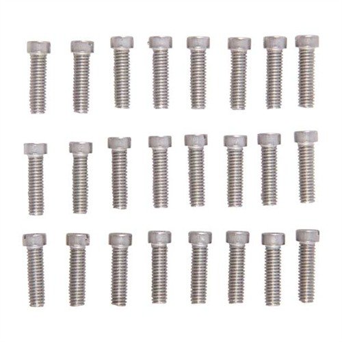 Avec ce pack de 24 vis en acier inoxydable, tu as tout ce qu'il te faut pour tes ribs, rings et bases. Prêtes à couper à la bonne taille, elles sont durables et pratiques.