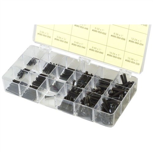 Avec le kit de vis Fillister Head, tu as 240 vis de tailles populaires à portée de main, parfaites pour tous tes projets, avec une protection contre la rouille.