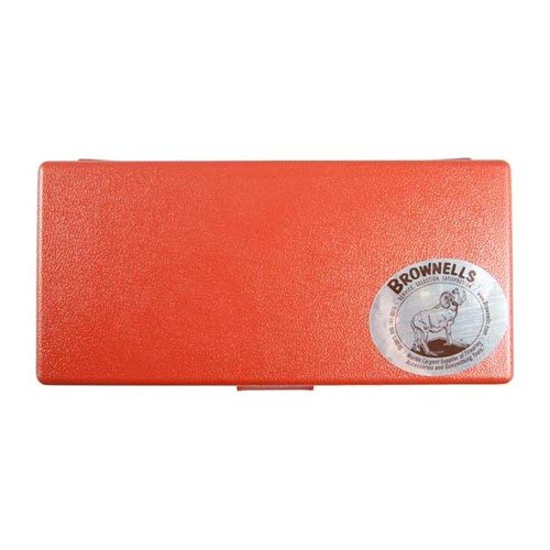 Le Brownells Magna-Tip® Super Set Storage Case est robuste, compact et pratique, parfait pour organiser et protéger tes outils de gunsmithing.