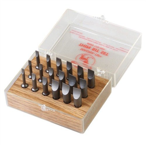 Le set MAGNA-TIP® THIN-BIT te propose 18 embouts ultra-fins pour vis à fente étroite, parfaits pour les réparations délicates de tes armes.