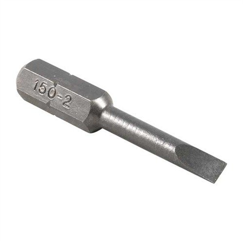 Le set Brownells Magna-Tip Thin-Bit offre 18 embouts ultra-fins en acier trempé, parfaits pour les vis étroites, avec un support en chêne et un rangement pratique.