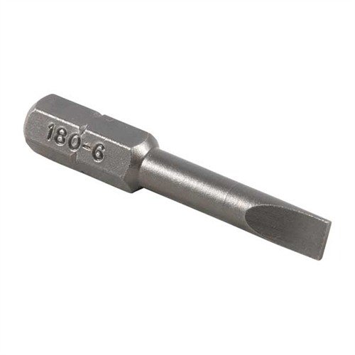 Les bits Brownells Magna-Tip Super Set en acier trempé offrent une durabilité exceptionnelle, un design hollow-ground pour un ajustement précis et une compatibilité avec les poignées Magna-Tip.