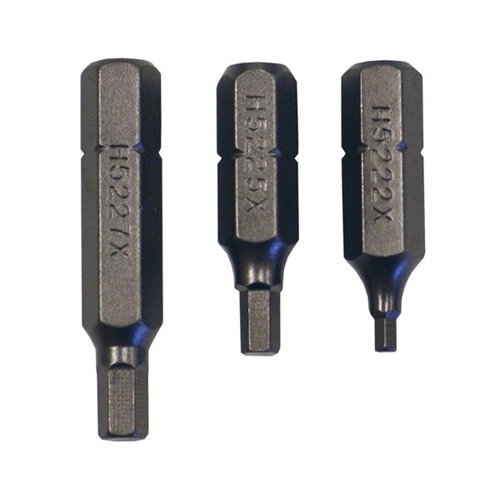 Le set de bits Allen, Phillips et Square de Brownells comprend 17 bits de qualité, parfaits pour tous tes travaux de bricolage et d'entretien d'armes.