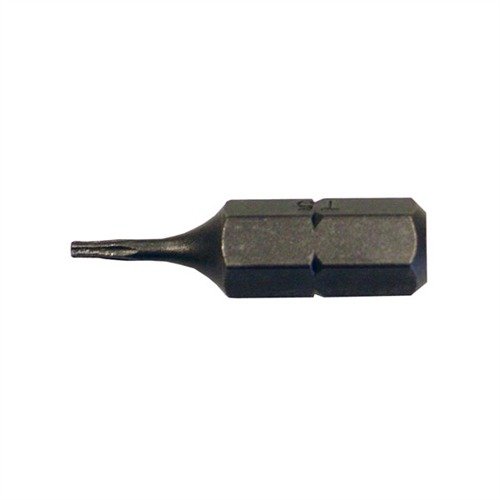 Les TORX® BITS T5 de Brownells sont parfaits pour tes travaux sur des anneaux de lunette et autres appareils, avec 10 embouts de 2,5 cm de long pour un usage polyvalent.