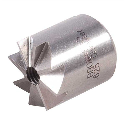 Utilise le 90° Chamfer Cutter pour ajuster l'écart entre le canon et le barillet sans enlever le canon, idéal pour éliminer les points hauts.