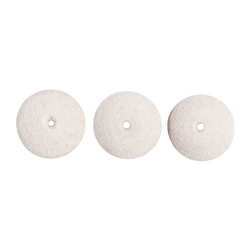 Les Felt Bob Refill Paks contiennent trois bobs non montés, idéaux pour polir des formes bizarres et des endroits difficiles d'accès avec des shanks de 1/8
