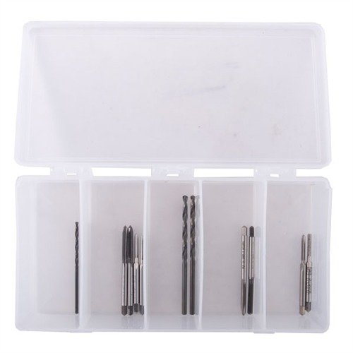 Le kit de démarrage Drill & Tap te permet de monter facilement des viseurs sur fusils et shotguns, avec des outils de haute qualité dans un étui pratique.