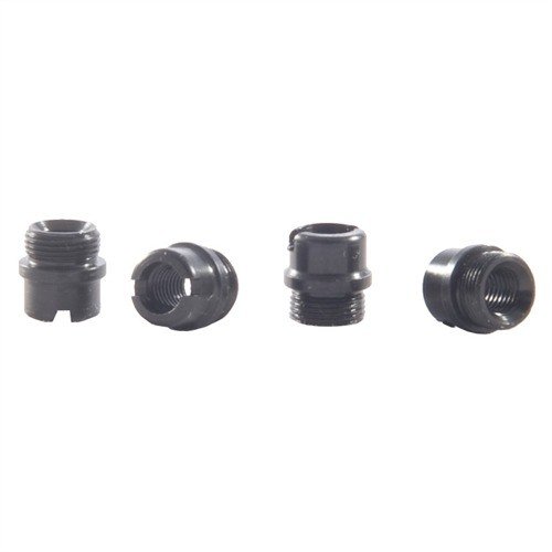 Les bushings 1911 sont fabriqués selon les spécifications d'origine pour un remplacement facile, disponibles en acier blued et en acier inox, par packs de 4.