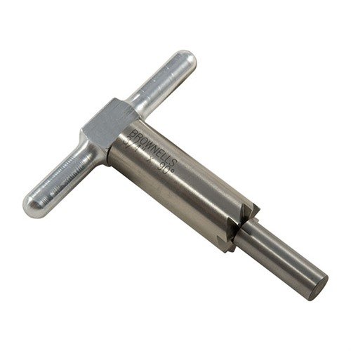 Le cutter de face à 90° en acier trempé te permet de mettre à niveau et réparer les bouches de tes armes facilement, avec un pilot interchangeable pour plusieurs calibres.