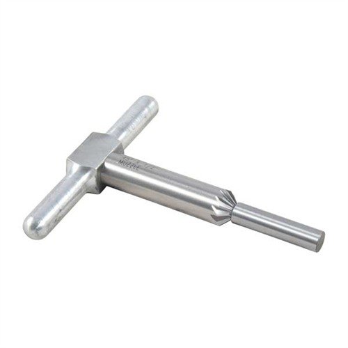 Le cutter de chambrage à 45° permet d'ébavurer les bords des canons et des chambres de revolver pour des recharges rapides et un tir précis.