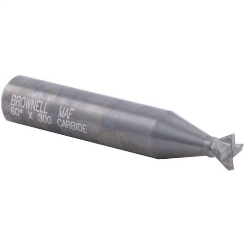Le CARBIDE FRONT SIGHT DOVETAIL CUTTER de BROWNELLS permet de découper des rainures précises pour installer des viseurs avant, en acier solide et résistant à l'usure.