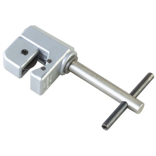 Le CRANE STRETCHER de BROWNELLS élimine le jeu excessif du barillet en créant une rainure dans le tube du crane, tout en étant idéal pour les tubes de chargeurs .22.