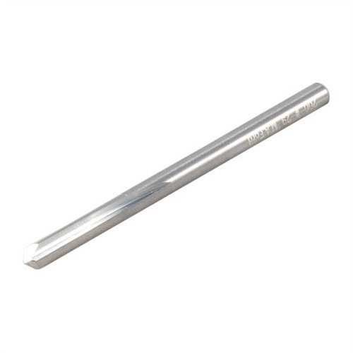 Le foret en carbure plein Brownells, avec son design à une flute, permet de percer l'acier dur avec précision, sans chatter ni endommager le matériau.