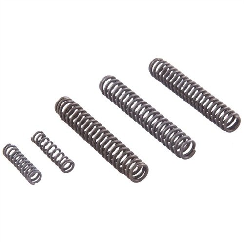 Améliore ton Ruger Super Redhawk avec le SRH-104 Pro-Spring Kit, incluant des ressorts de marteau et de détente à puissance réduite pour une meilleure performance.