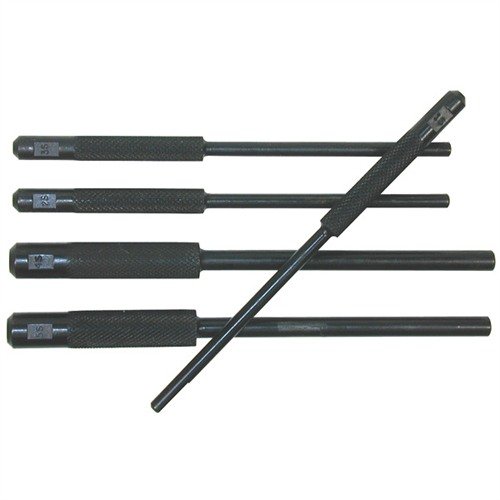 Les ROLL PIN HOLDERS de Brownells maintiennent les pins en alignement parfait pour une installation précise et sans dommage, idéaux pour les espaces réduits.