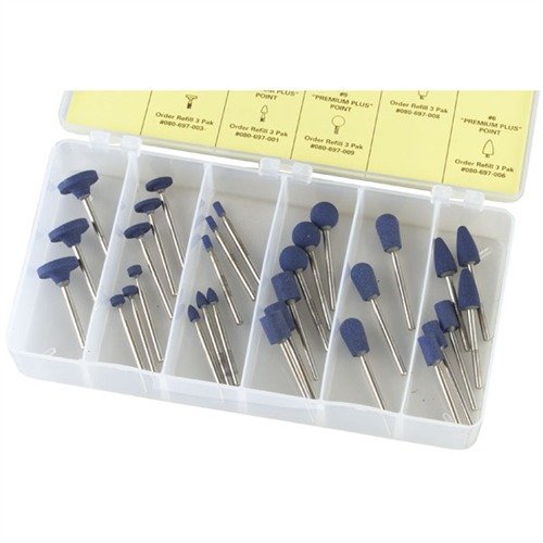 Le Kit PREMIUM GRINDING POINT te propose des meules en aluminium oxide de qualité industrielle, durables et efficaces pour un travail de précision sur tous métaux.
