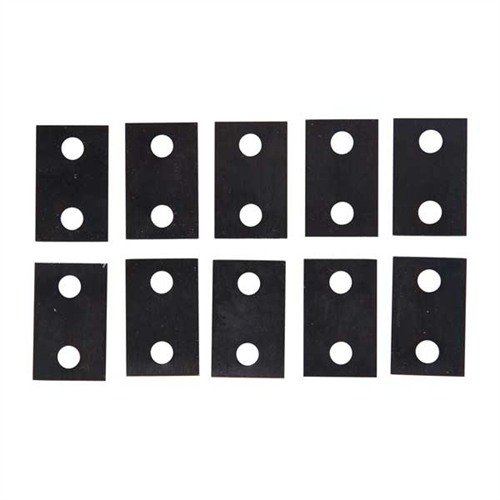 Le kit de shims SCOPE SHIM te permet d'ajuster facilement la hauteur de ta lunette pour un alignement parfait, avec 80 shims en acier blued de différentes épaisseurs.