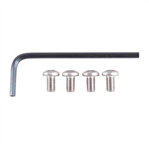 Fini les vis rayées sur ton 1911 ! Ces vis en acier traitées avec tête Allen évitent de glisser, pour un look parfait de ta 