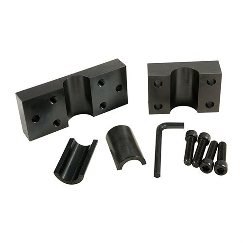 Le BARREL VISE de Brownells offre une puissance de maintien exceptionnelle pour les barils, avec des bushings en acier et en aluminium pour un service durable.