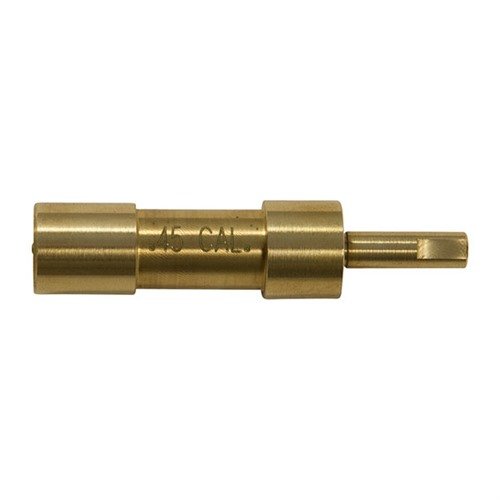 Le BRASS PILOTS, .45 CYLINDER BRASS PILOT de Brownells te permet de centrer parfaitement tes cutters pour un travail précis et résistant à l'usure.