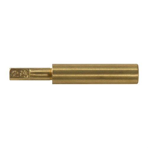 Le BRASS PILOTS, .32-20 est un outil en acier dur qui maintient les cutters bien centrés pour un travail précis et résiste à l'usure pendant des années.