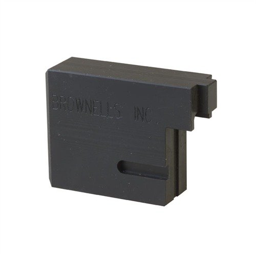 Le AR-15 Hammer Drop Block en Delrin te permet de tester la détente sans risquer de blesser ton pouce ou d'endommager le récepteur. Pratique et durable!