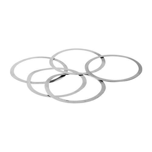 Avec le BARREL NUT SHIM KIT, tu peux aligner parfaitement ton barrel nut et ton tube de gaz, tout en respectant les plages de couple recommandées.