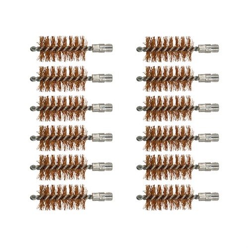 Avec les brosses DOUBLE-TUFF™ en bronze phosphoreux, nettoie facilement les canons encrassés sans les rayer, pour des résultats impeccables à chaque fois.