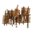 Brosse en bronze DOUBLE-TUFF pour fusil calibre 10 - lot de 12