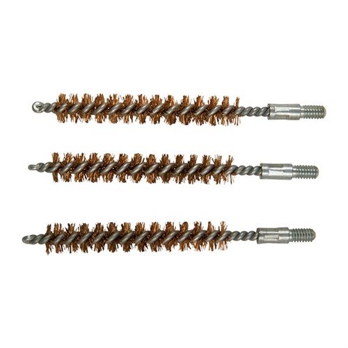 Avec les brosses DOUBLE-TUFF™, élimine facilement les dépôts tenaces grâce à leurs poils en bronze phosphoré épais, sans rayer les canons.