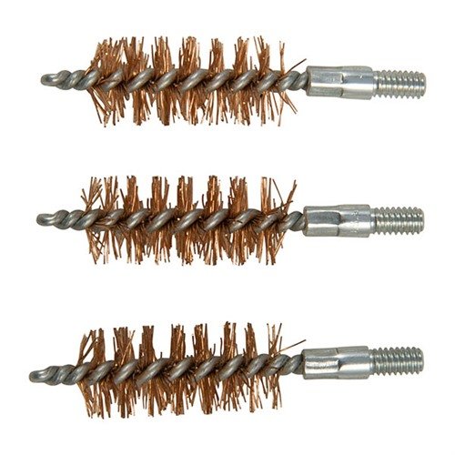 Avec les brosses DOUBLE-TUFF™, tu élimines facilement les résidus tenaces grâce à des poils en bronze phosphoreux extra-épais qui ne rayent pas les canons.