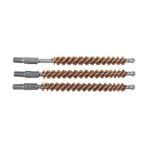 Les brosses en bronze standard de Brownells offrent un nettoyage efficace et durable, avec un fil en bronze phosphoreux et un shank en acier de haute qualité.