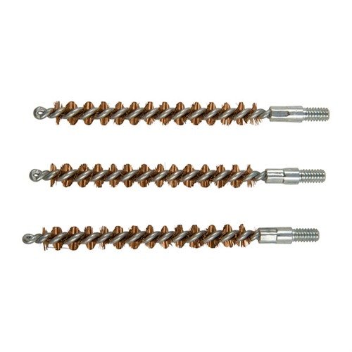 Les brosses en bronze de Brownells offrent un nettoyage efficace et durable pour ton arme, avec un design en acier et des poils en bronze de haute qualité.