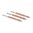 Brosse pour fusil en bronze Standard Line calibre .30 - lot de 3
