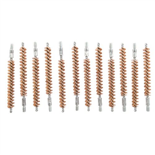 Les brosses en bronze de Brownells offrent un nettoyage efficace et durable pour ton arme, avec un design en acier robuste et un prix avantageux en pack de 12.