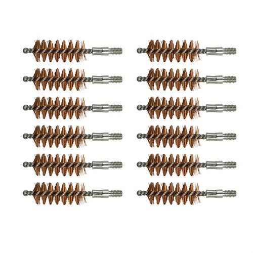 Les brosses en bronze de Brownells offrent un nettoyage approfondi et durable grâce à leur fil de bronze phosphoré, en paquets pratiques et économiques.