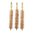 BROWNELLS 44/45 Caliber "Special Line" Brass Rifle Brush 3 Pack