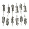 Ces brosses en acier inoxydable pour canons de fusil de chasse sont robustes et efficaces, idéales pour un nettoyage agressif tout en étant économiques en pack de 12.