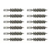 Ces brosses en acier inoxydable, vendues par pack de 12, offrent un nettoyage agressif pour les canons très encrassés, tout en étant pratiques et économiques.