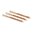 Brosse de canon DEWEY Special Line en bronze calibre .270, lot de 3
