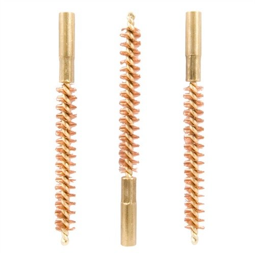 Les brosses Special Line se vissent directement sur les tiges Dewey, offrant un nettoyage efficace avec des poils en bronze phosphoreux et un support en laiton.