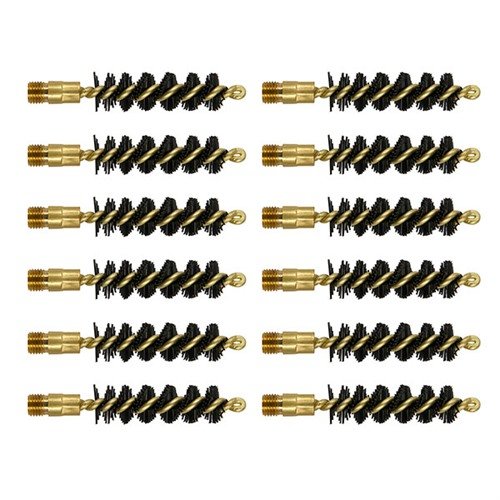 La brosse en nylon Heavy Weight nettoie rapidement les dépôts tenaces, sans rayer le canon, et résiste aux solvants grâce à son robuste shank en laiton.