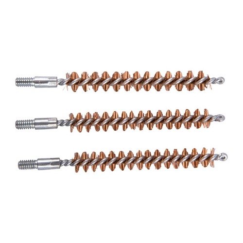 Les brosses de chambre en bronze 7.62x39mm nettoient facilement et en toute sécurité les chambres sales grâce à leurs poils en bronze phosphoreux de haute qualité.